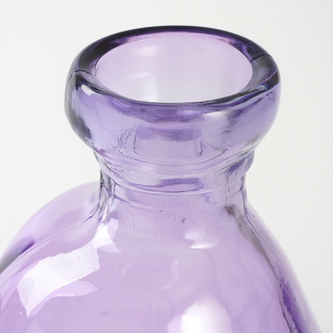 Lilac Glow Pinto Vase – gerecycled glas & subtiele sereniteit