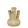 Beige tulpenvaas keramiek Felipe 27 cm – Edenflair