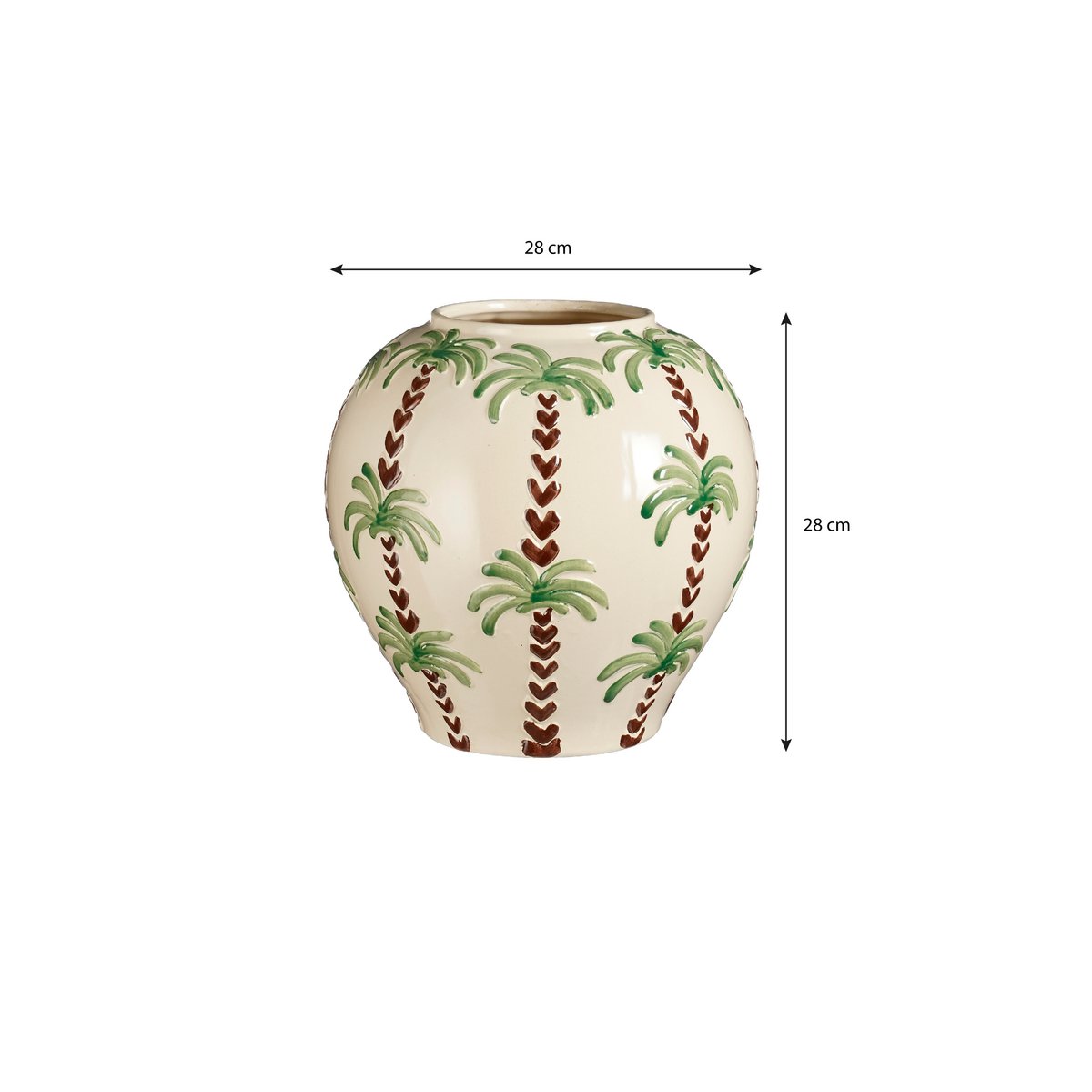 Paradiso Vaas – limited edition keramiek met palmprint
