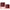 Crimson Duo Dione Set – metalen planters op slanke standaards