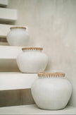 Styly Vazen – terracotta charme met raffia-accent Maat: S
