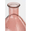Blush Ripple Firenza Bottle – gerecycled ribbelglas in zachte rosé