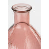 Blush Ripple Firenza Bottle – gerecycled ribbelglas in zachte rosé