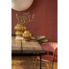 Golden Crest Altea Vase – ribbelkeramiek in zachte glans