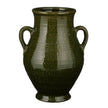 Moss Echo Elena Vase – keramiek in zacht dennegroen