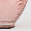 Blush Ripple Firenza Bottle – gerecycled ribbelglas in zachte rosé