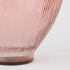 Blush Ripple Firenza Bottle – gerecycled ribbelglas in zachte rosé