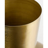 Golden Aura Dara Vase – mat metaal & vorstelijke glans