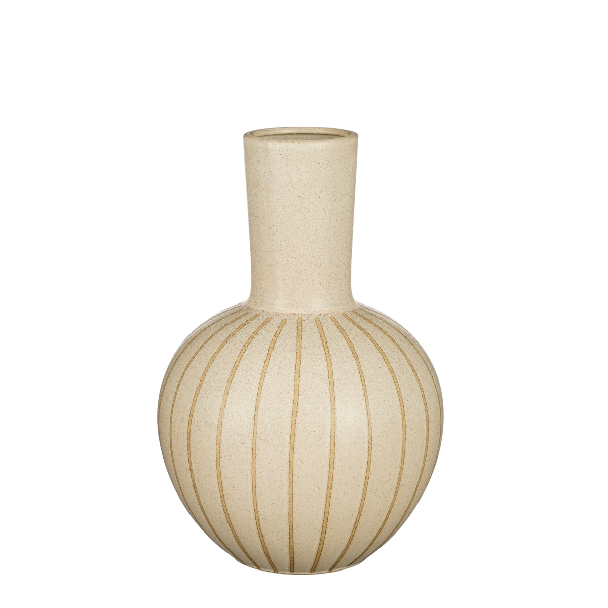 Canvas Lines Holm Vase – keramiek met kalme contouren