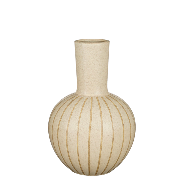 Canvas Lines Holm Vase – keramiek met kalme contouren
