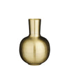 Golden Aura Dara Vase – mat metaal & vorstelijke glans