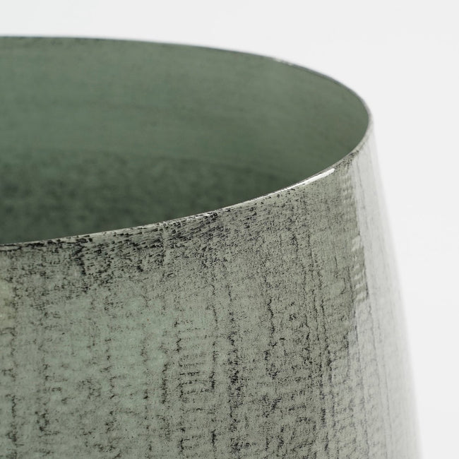 Smoke Drift Benson Planter – industrieel met zachte nuance