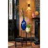 Midnight Ripple Firenza Bottle – gerecycled ribbelglas in diepe indigo