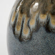 Helma Vaas – limited edition keramiek in blauw met druipeffect