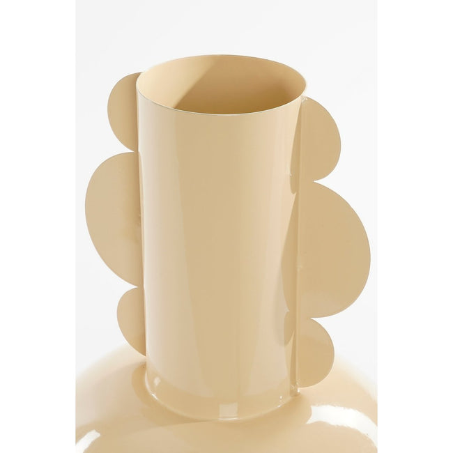 Desert Calm Boyd Vase – satijnbeige metaal & minimal luxe