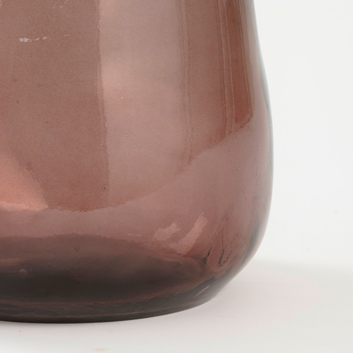 Mocha Haven Pinto Vase – gerecycled glas & aardse glow