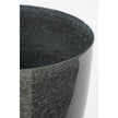 Graphite Poise James Planter – metalen voetstuk in soepel grijs