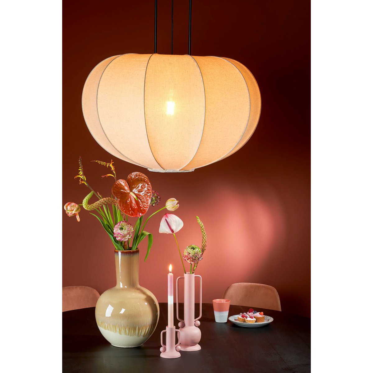 Sand Glow Holm Vase – Japandi keramiek met zachte glans
