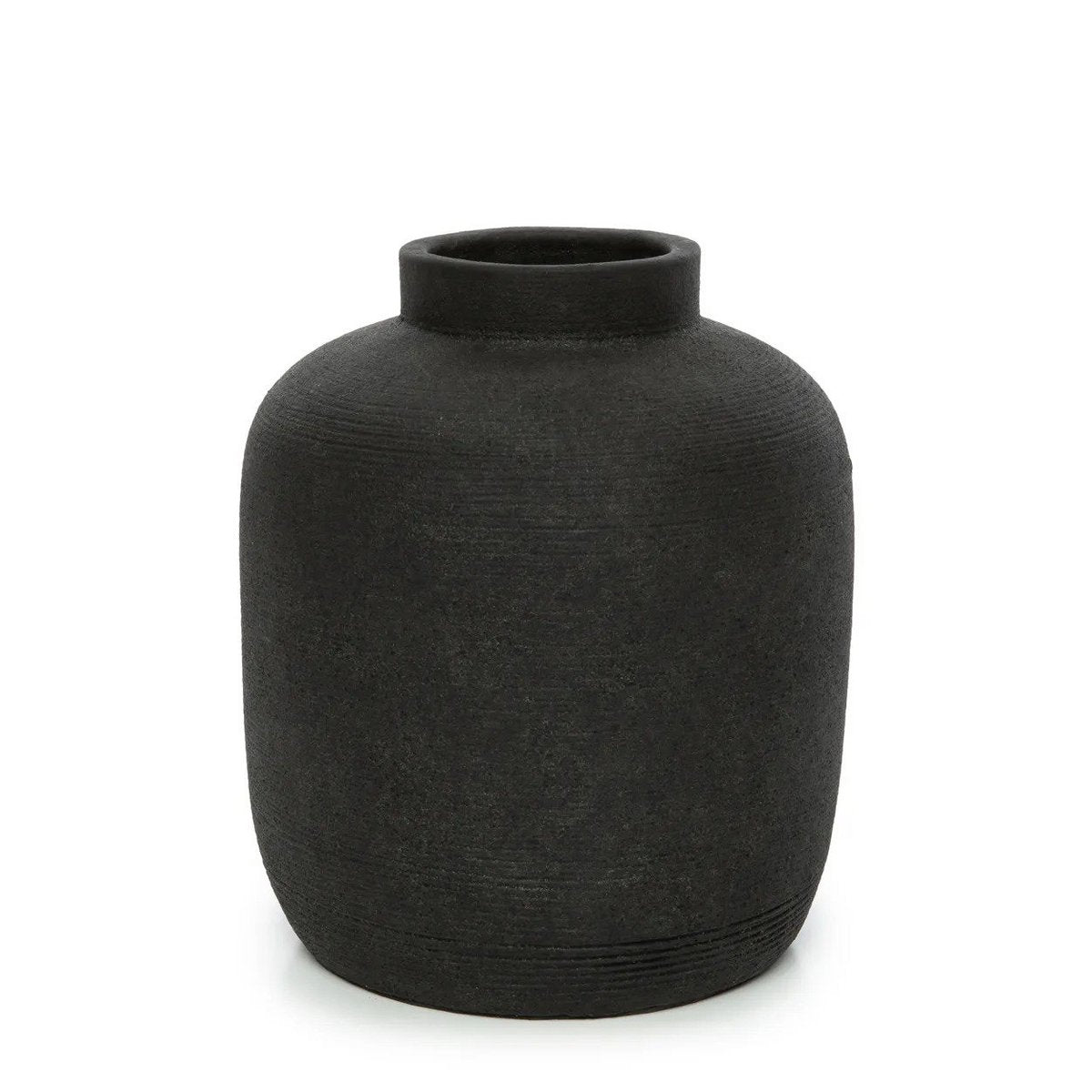 Peaky Vazen – strak terracotta in diepzwart Maat: L