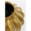 Golden Crest Altea Vase – ribbelkeramiek in zachte glans