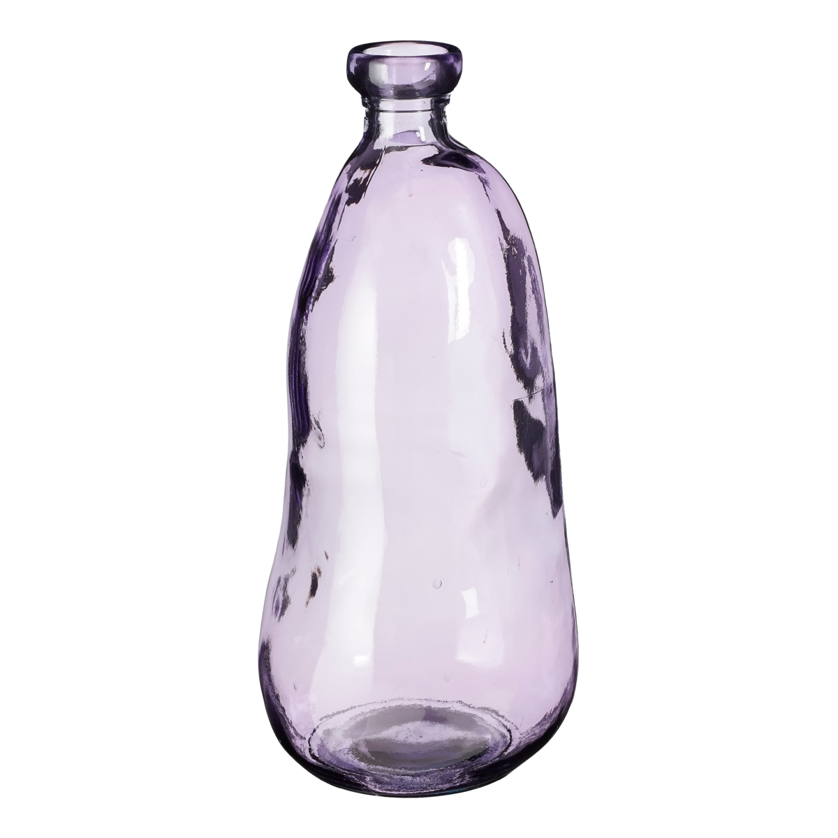 Lilac Glow Pinto Vase – gerecycled glas & subtiele sereniteit