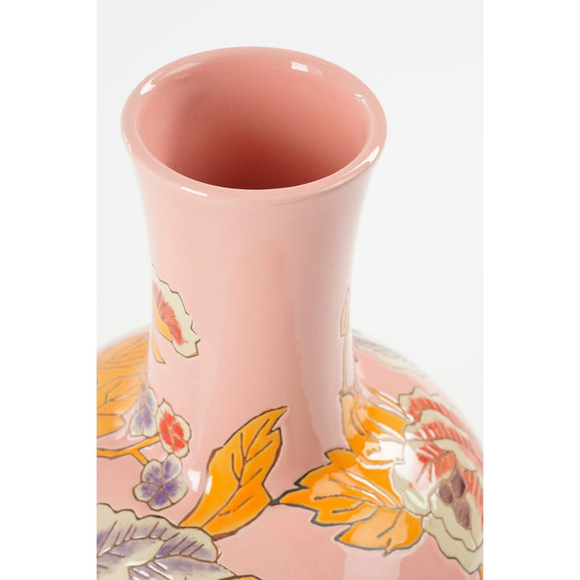 Eloise Vaas – limited edition keramiek met bloemen- en vogelmotief