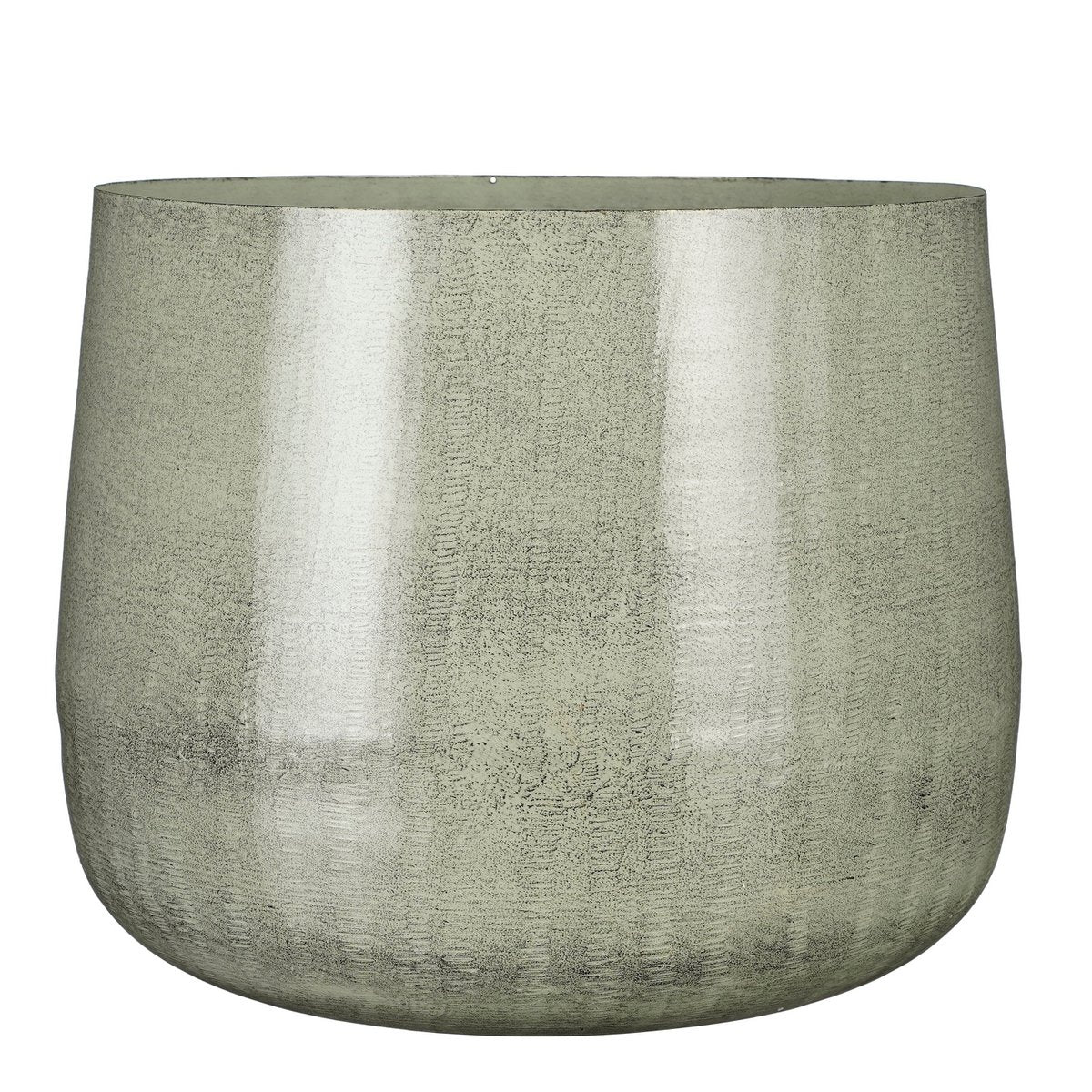 Smoke Drift Benson Planter – industrieel met zachte nuance