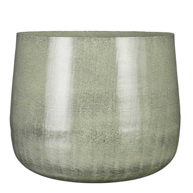 Smoke Drift Benson Planter – industrieel met zachte nuance