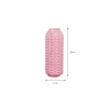 Powder Bloom Boaz Vase – handgemaakt bubbelkeramiek in zacht roze