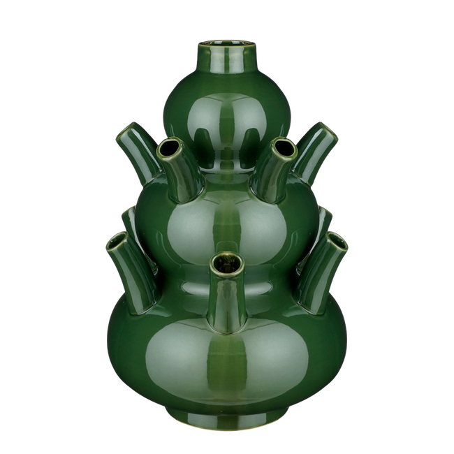 Marlijn Tulpenvaas – limited edition keramiek in groen