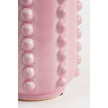 Powder Bloom Boaz Vase – handgemaakt bubbelkeramiek in zacht roze