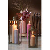 Powder Bloom Boaz Vase – handgemaakt bubbelkeramiek in zacht roze