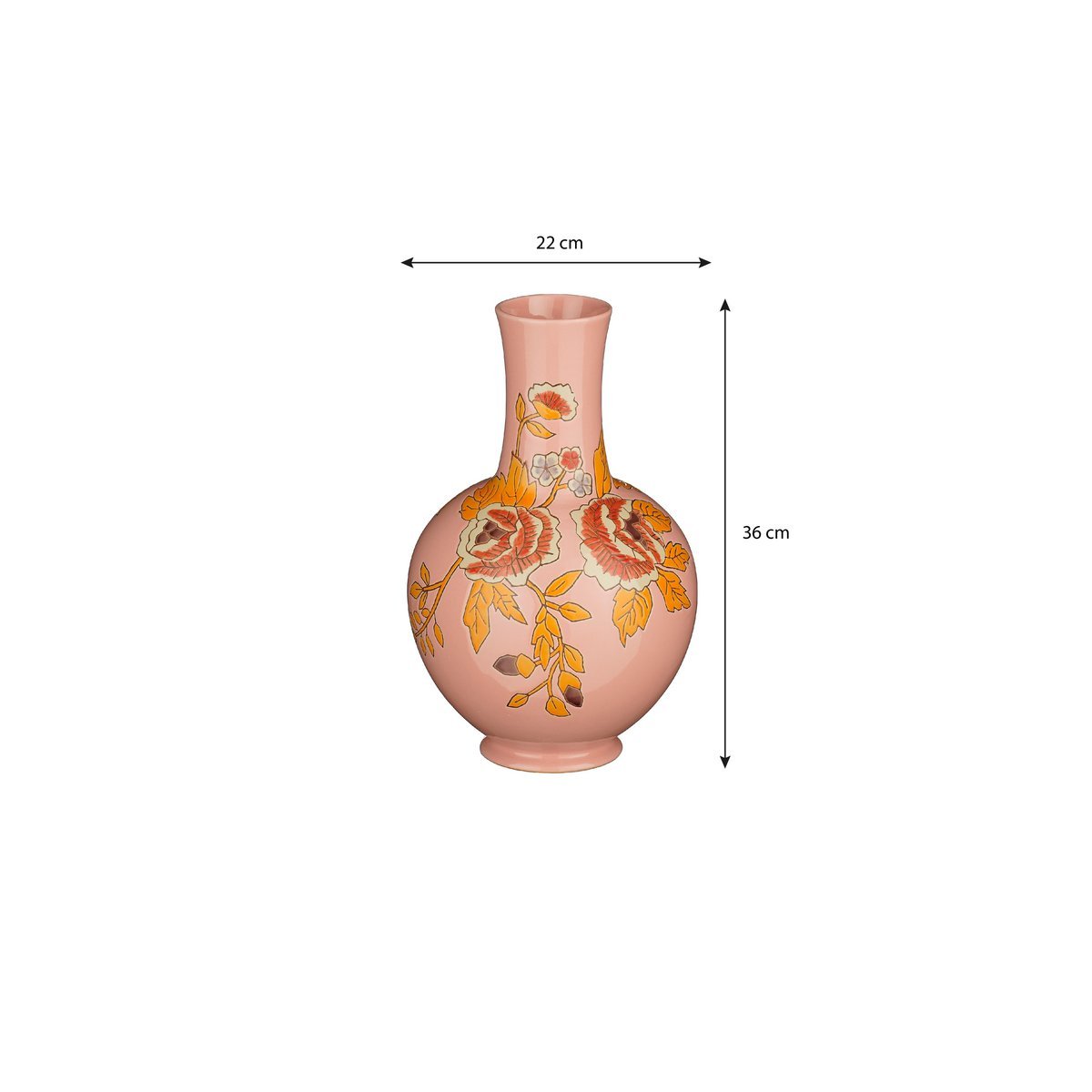 Eloise Vaas – limited edition keramiek met bloemen- en vogelmotief