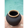 Styly Vazen – terracotta charme met raffia-accent Maat: M
