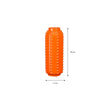 Tangerine Breeze Boaz Vase – handgemaakt keramiek met speelse bobbels