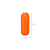 Tangerine Breeze Boaz Vase – handgemaakt keramiek met speelse bobbels