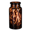 Tiger Glow Glass Vase – stoer & warm karakter