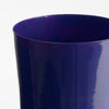 Deep Cobalt Dara Vase – matte metalen statement